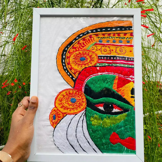 Authentic Kathakali Embroidery