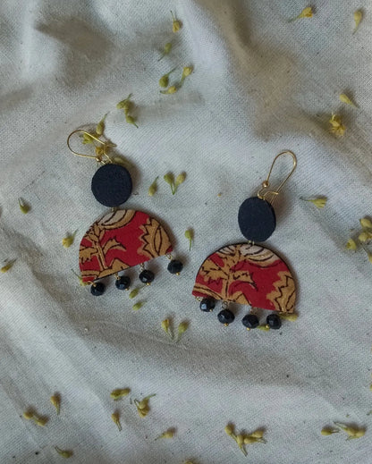 Kalamkari Hanging Earrings