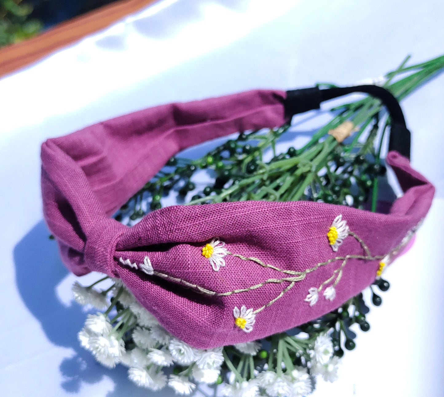 Embroidered Headband