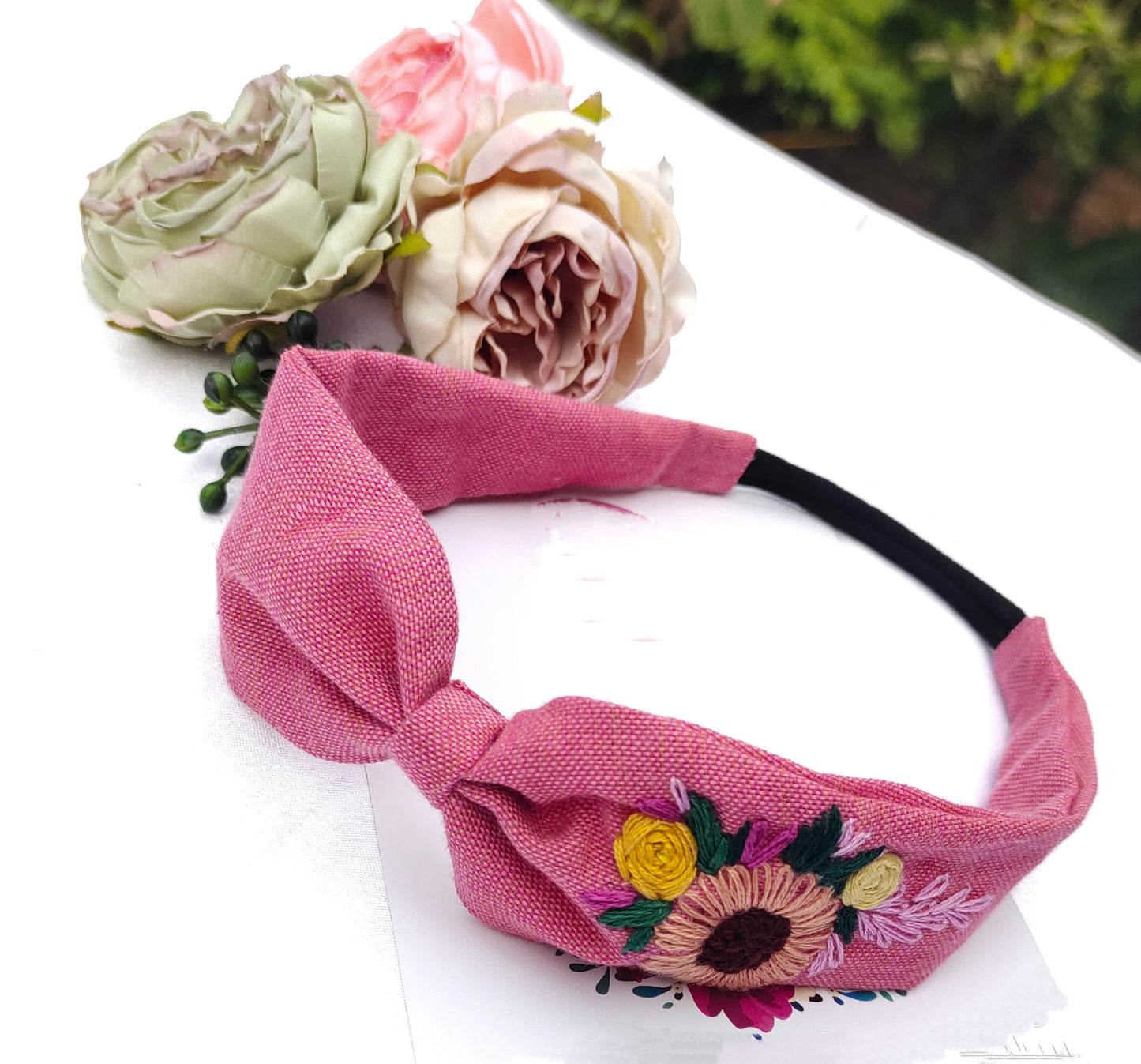 Embroidered Headband